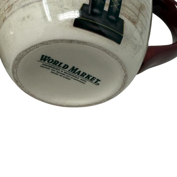 World Market Nutcracker Mugs Set Of 2 Christmas Holiday Kitchen Home Coffee Mugs - Picture 6 of 11